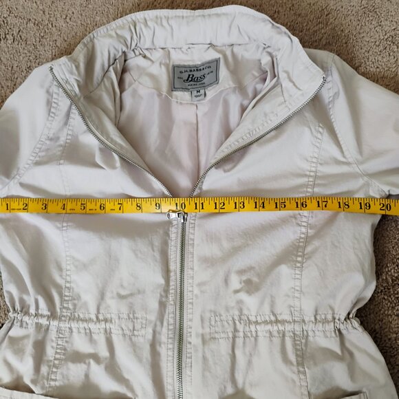 Bass Size Medium Windbreaker Rain Jacket Pale Pink - Picture 8 of 11